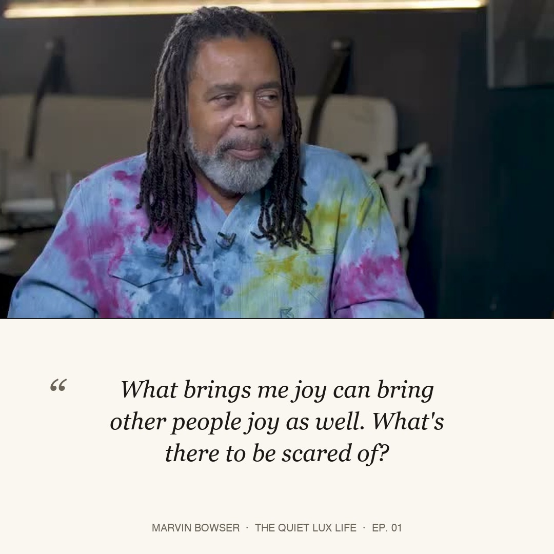 Marvin Bowser: Photographer, Storyteller and Inaugural Guest on Quiet Lux Life™ Podcast